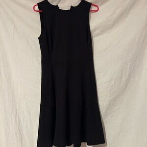 Theory Black Midi Dress